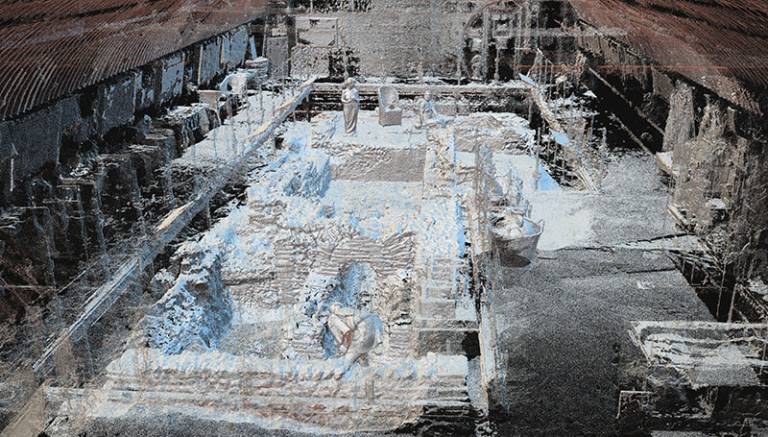 Digital model of Welwyn Roman Baths