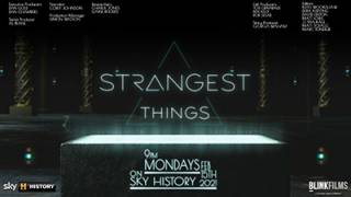 Strangest Things, a new Sky History TV series, which involves Kevin MacDonald (UCL Institute of Archaeology)