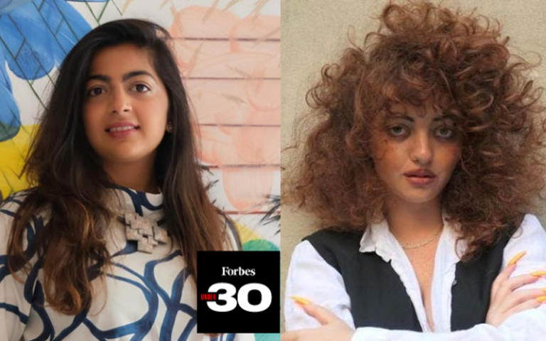 Sneha Shah (left) and Roisin Tapponi (right) both recognised on the 2023 Forbes 30 Under 30