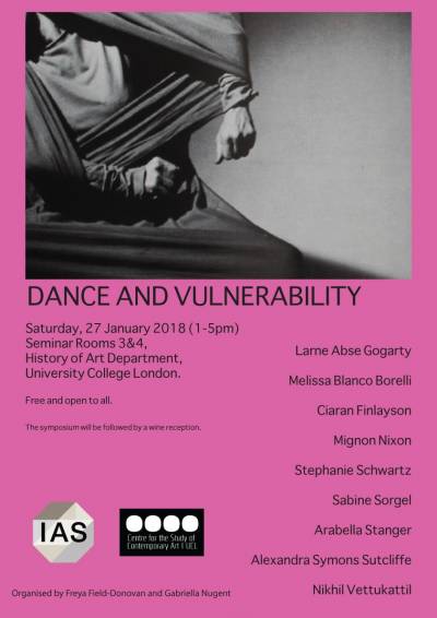 Dance and Vulnerability, poster
