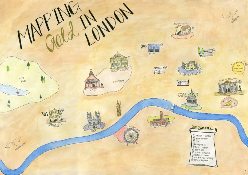 Mapping Gold in London