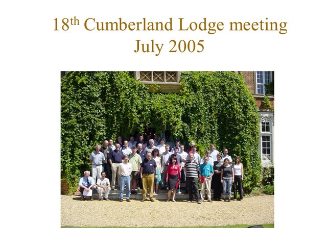 Cumberland Lodge meeting 2005