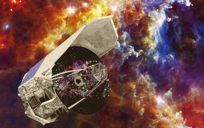 Herschel's Cool Universe (Artist's Concept), Image credit: ESA /C. Carreau