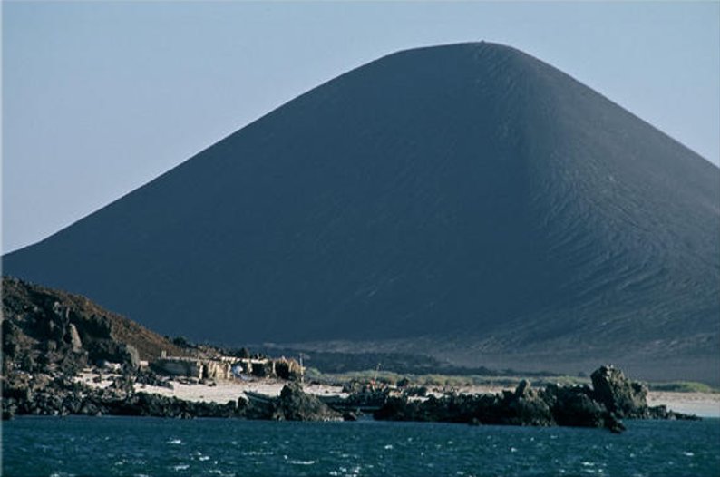 Vulcano in Southern Red Sea Region