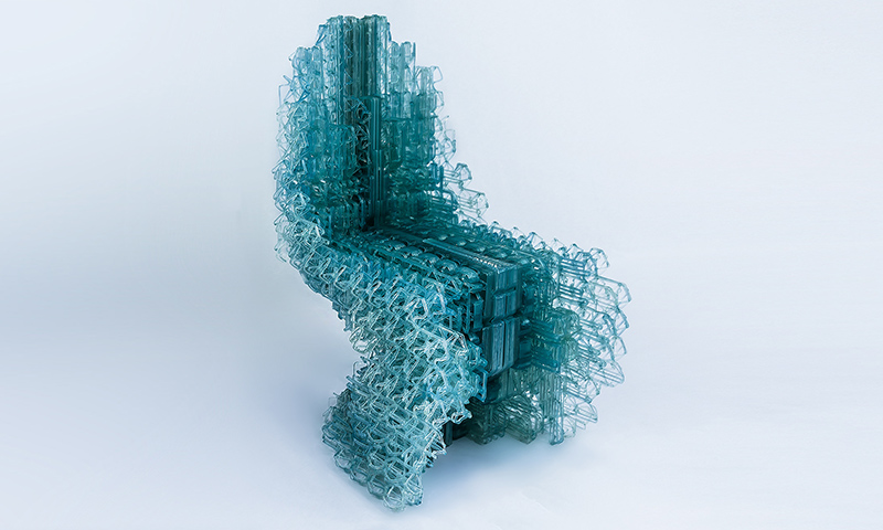 Chair created by the Design Computation Lab, part of the MArch AD programme