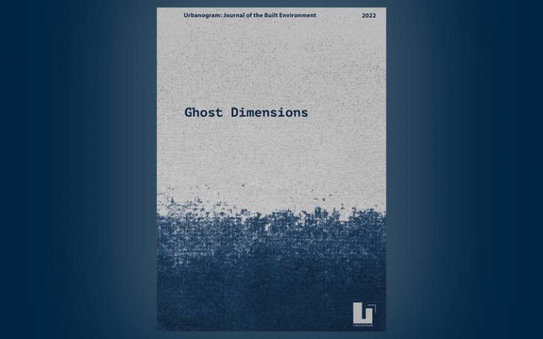 Image: Cover of Urbanogram: Ghost Dimensions journal