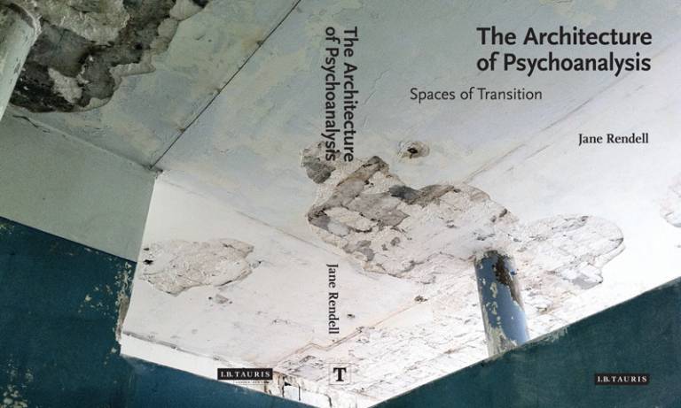 Book cover for The Architecture of Psychoanalysis by Jane Rendell