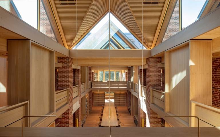 Image: Magdalene College Library, Niall McLaughlin Architects - photo by Nick Kane