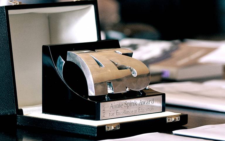 The RIBA Annie Spink Award Trophy