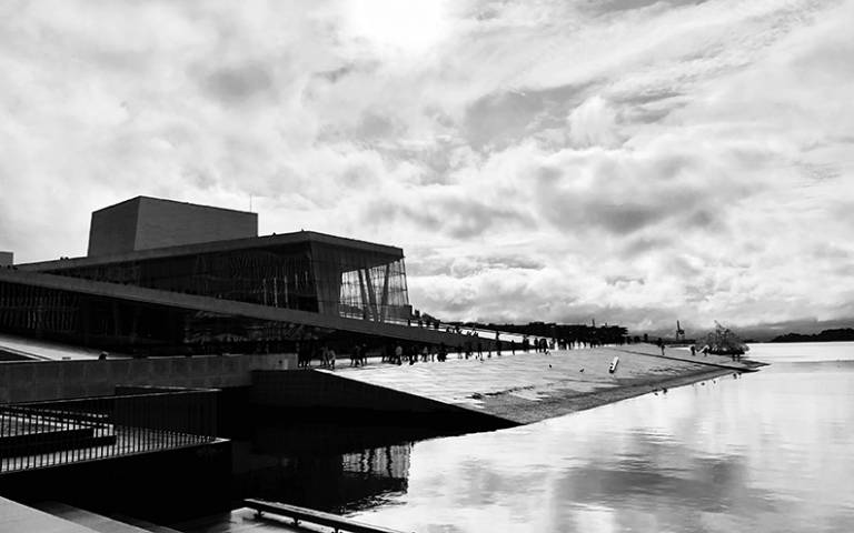 Image: The Oslo Opera House, the home of the Norwegian National Opera and Ballet