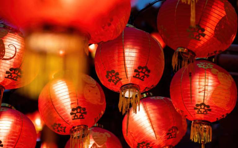 Traditional Chinese lanterns 