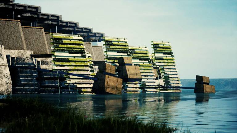 Image: ‘The 4th Epoch: Reinhabiting Desolate Landscapes’ by Jack Spence, Architecture MArch, PG11, Y5