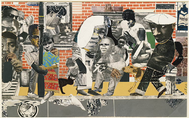 Romare Bearden, 'Young Students' 1964