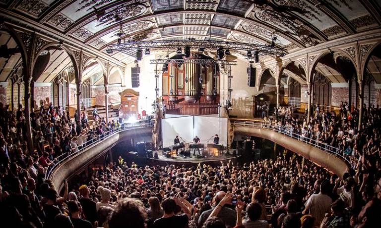 Live concert in an old theatre: image for Sound Making Space event on 11 May 2017