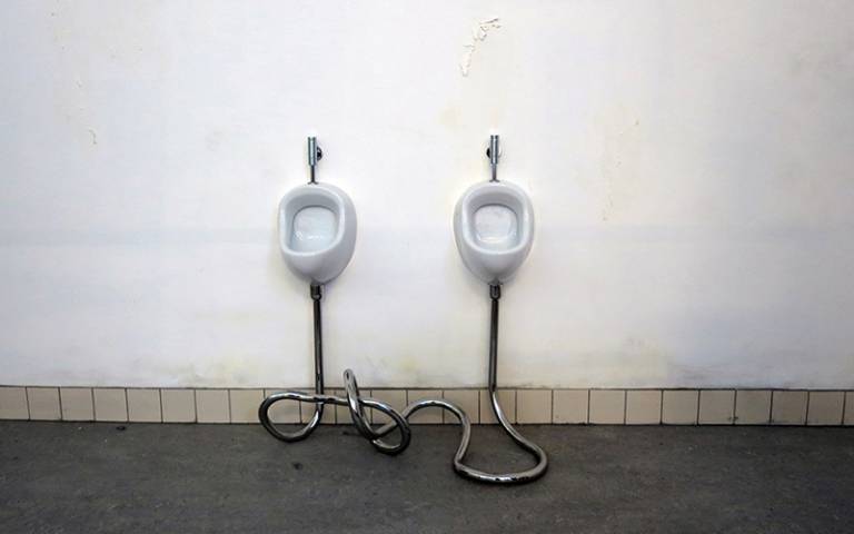 Elmgreen & Dragset at Whitechapel Gallery, photograph by Jos Boys