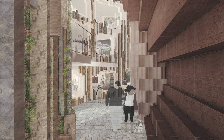 Image: 'The Ornate Urban Experience' by Sara Mahmud, Architecture BSc, UG4