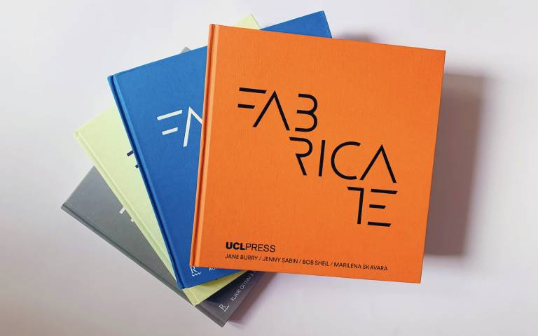 Hard-cover editions of FABRICATE book