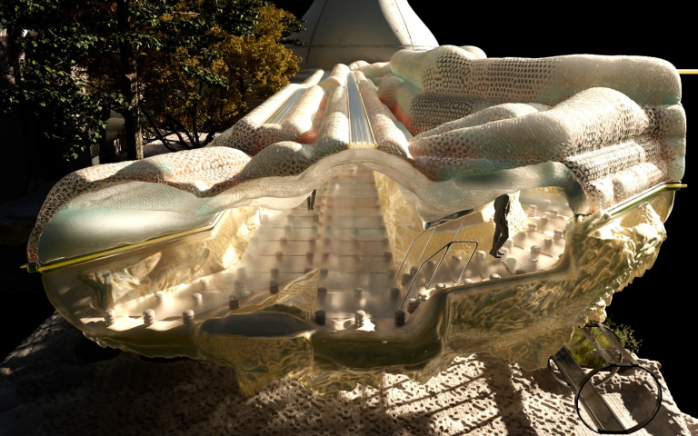 Image: 'Venetian Bladders' by Isaac Palmiere-Szabo, Architiecture MArch, PG20, Year 5