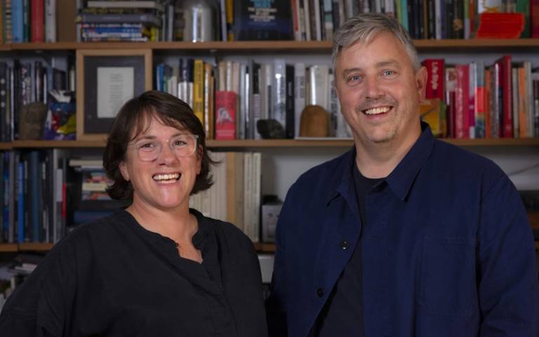 Profs Laura Allen and Mark Smout