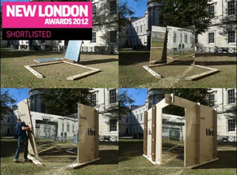 Mobile Studio Architects Shortlisted - New London Awards 2012