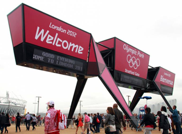 Surface Architects Wayfinding Structures for London 2012