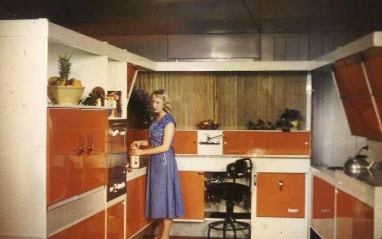Image: Film still, Cornell Kitchen, 1954. Carl A. Kroch Library’s Division of Rare and Manuscript Collections