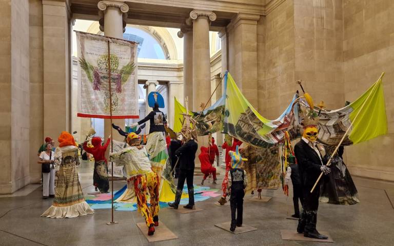 Image: Hew Locke, The Procession (2022), Tate Britain - photo: Pedro Gil 