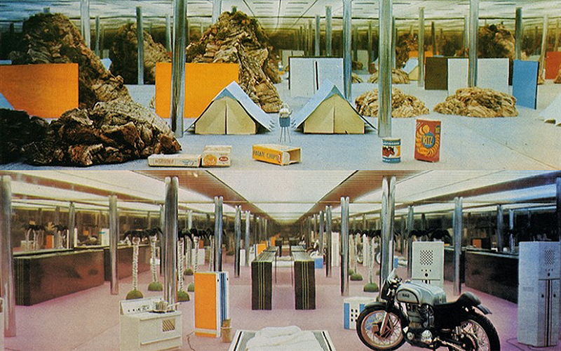 Archizoom Association, No-Stop City, 1968–1972.