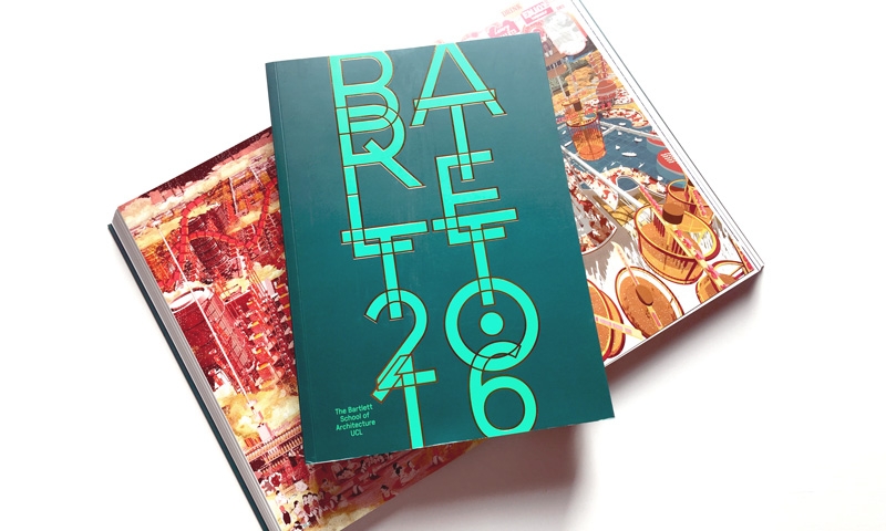 Cover and spread of The Bartlett Book 2016  