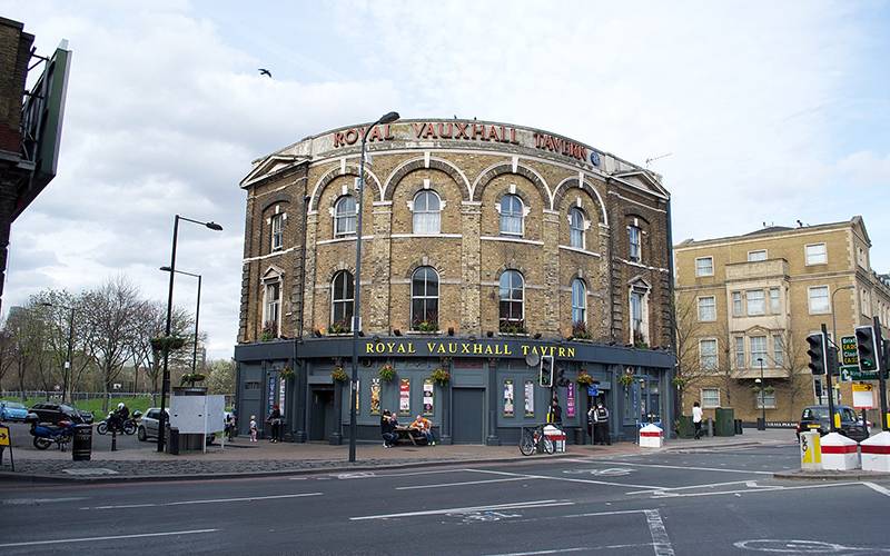 The Vauxhall Tavern, in London.