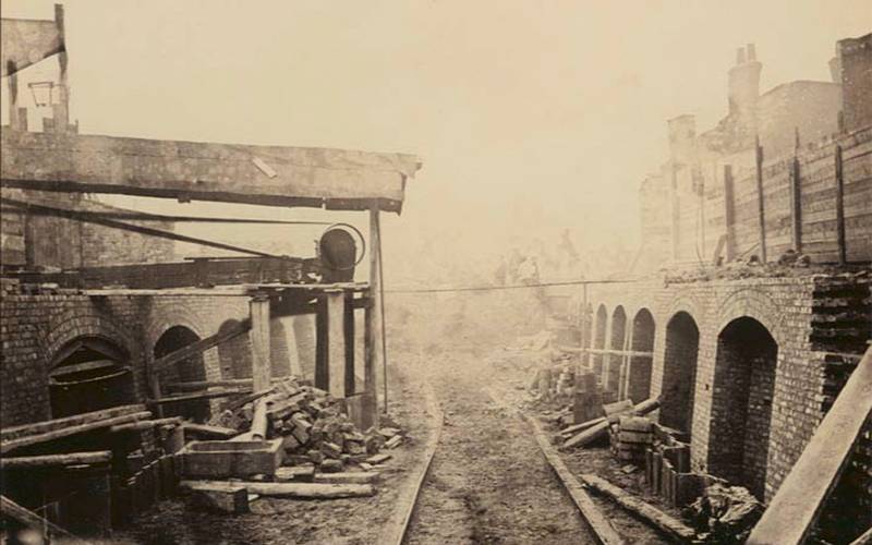 The Construction of the Metropolitan District Railway, Henry Flather, 1860s