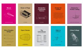 A selection of covers for the Bartlett Design Research Folios