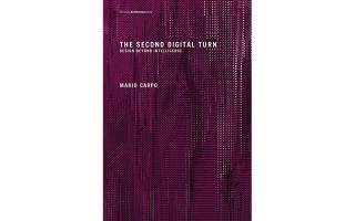 Cover of Mario Carpo's book The Second Digital Turn
