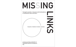 Missing Links Architectural History MA 2022