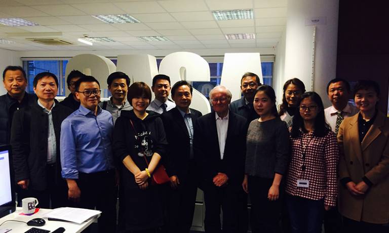 CASA hosts a visit by delegates from Wuhan, Hubei Province, China