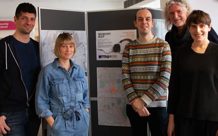 UCL CASA & Forest Gate Arts Launch Memory Map