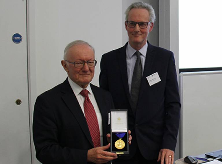 Michael Batty receives RTPI Gold Medal