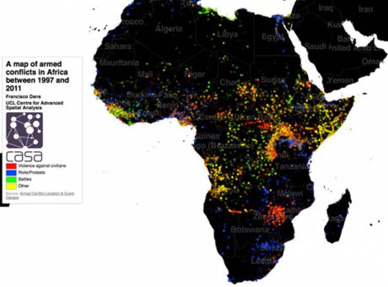 New Map of Armed Conflicts in Africa