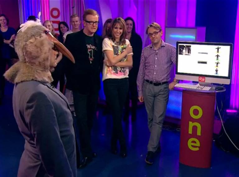 Pigeon Sim on The One Show