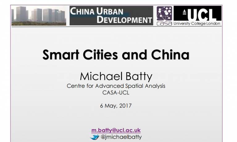 Smart Cities and China
