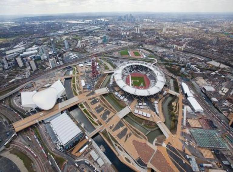 Olympic Stadium Aerial View - Credit EG Focus