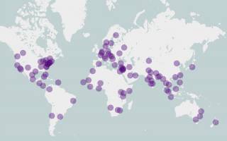 UCL Global Engagement Map