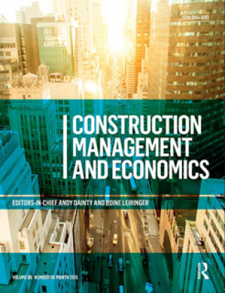 ConstructionManagementandEconomics 