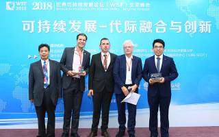 Dr Zhifu Mi wins World Sustainability Award
