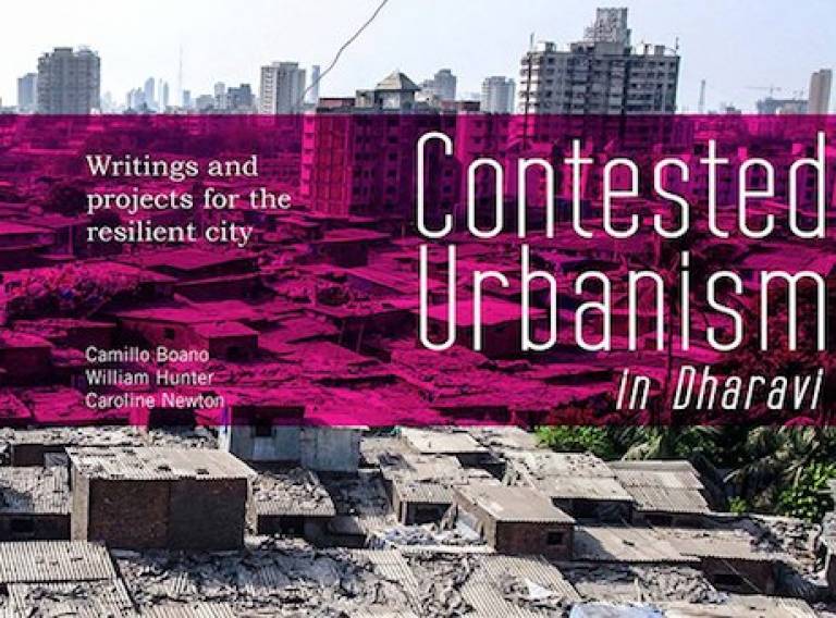 Contested Urbanism in Dharavi. Book cover