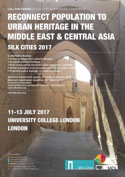 silk cities conference poster