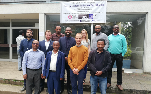 The team at a workshop in Ethiopia