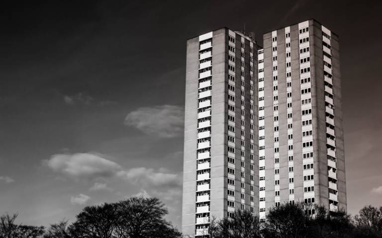 High-rise apartment block - Photo by Phil Pearson on Unsplash