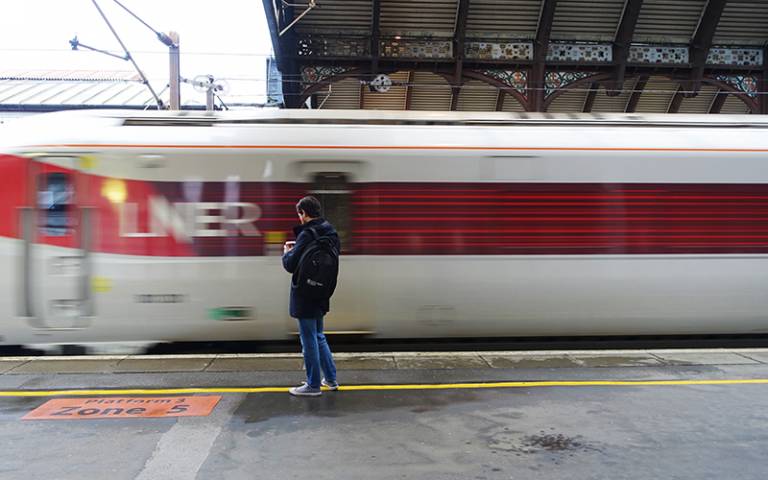 LNER train at station