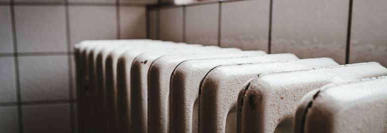 Photo of an old radiator